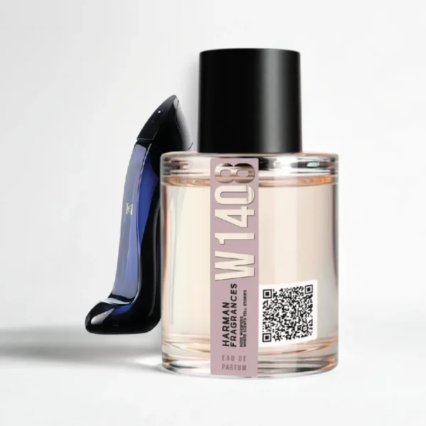 Good Girl W1408 perfume 50ml bottle on white background
